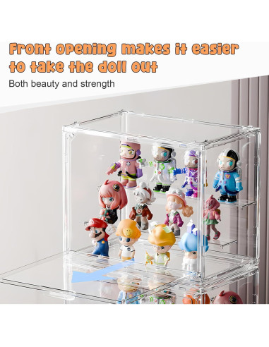 Caja de Exhibición Acrílica Adoture 27x23x18cm Transparente