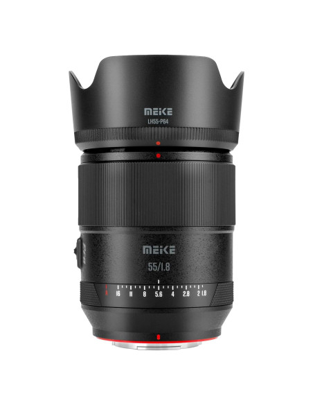 Lente Prime Meike 55mm F1.8 Auto Focus STM para Fujifilm Lente Prime Meike 55mm F1.8 Auto Focus STM para Fujifilm