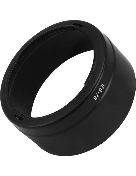 Gorro de lente Haoge para Canon EF 50mm f/1.2L USM - Reemplazo ES-78