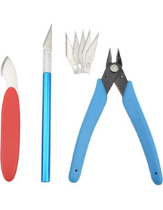 Juego de Herramientas de Modelismo BXQINLENX 17 Piezas 2