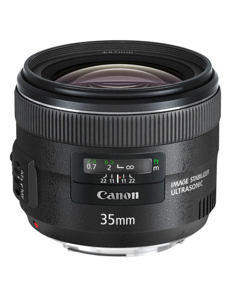 Lente Canon EF 35mm f/2 IS USM Gran Angular Renovado Lente Canon EF 35mm f/2 IS USM Gran Angular Renovado