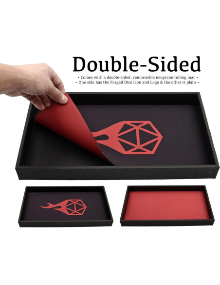 Bandeja de Dados Forged Dice Co. Reversible 37.5x21cm