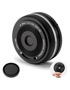 Lente Viltrox 28mm F4.5 FE Pancake para Sony E - Ultra Ligero