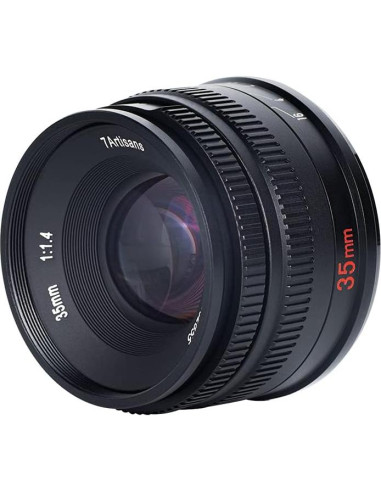 Lente Fijo 7artisans 35mm F1.4 para Montura Sony E