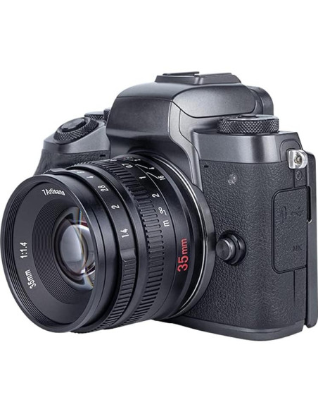 Lente Fijo 7artisans 35mm F1.4 para Montura Sony E