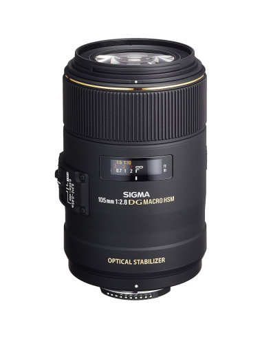 Lente Macro Sigma 105mm F2.8 DG OS HSM para Canon DSLR