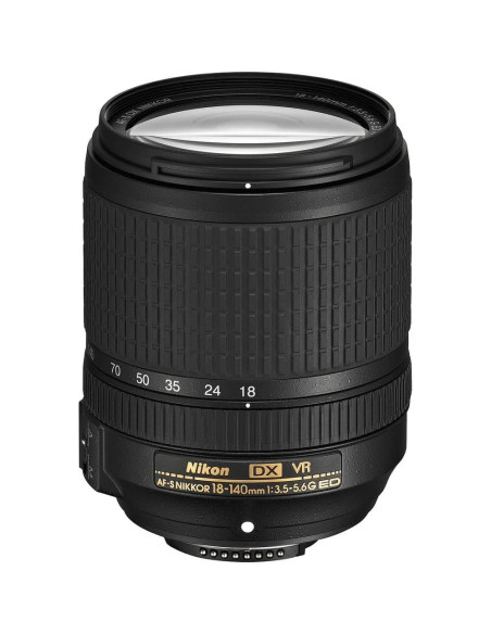 Lente Zoom Nikon AF-S DX 18-140mm f/3.5-5.6G ED VR Renovado Lente Zoom Nikon AF-S DX 18-140mm f/3.5-5.6G ED VR Renovado