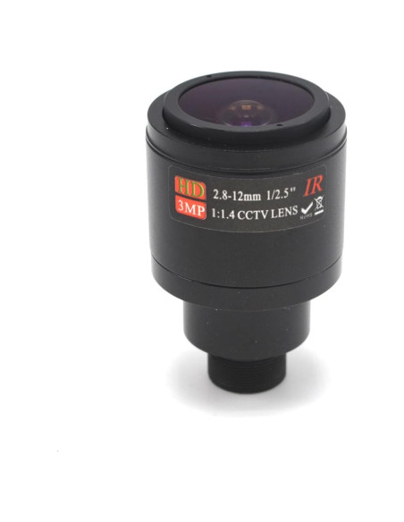 Lente de Zoom Vari-Focal 2.8-12mm XENOCAM para CCTV HD 3MP Lente de Zoom Vari-Focal 2.8-12mm XENOCAM para CCTV HD 3MP