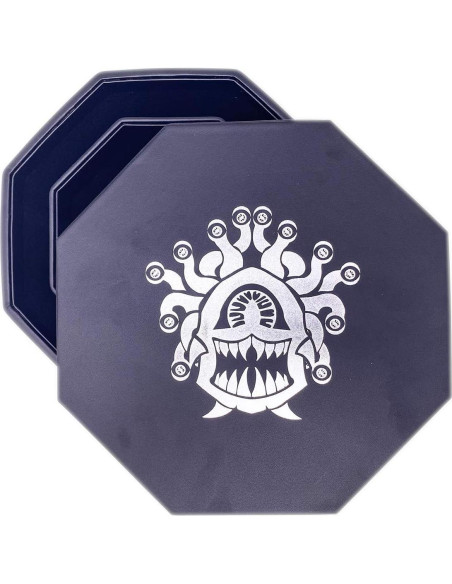 Bandeja de Dados Norse Foundry Plateada 20 cm para D&D