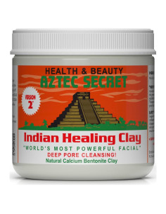 Arcilla Sanadora India Azteca 0,45 kg - Máscara Facial Limpieza