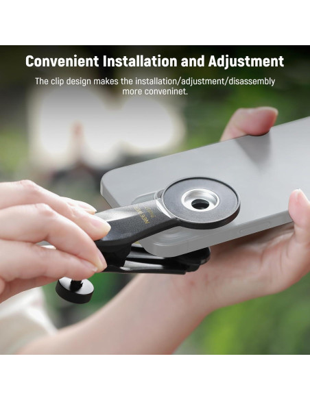 Abrazadera Universal para Teléfono NEEWER 17mm Lente Roscada