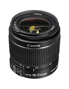 Lente Canon EF-S 18-55mm f/3.5-5.6 IS II + Kit Completo 2