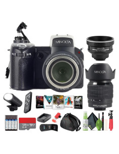 Cámara Digital Minolta MN24Z 33MP Autofocus 1080P FHD Kit Completo