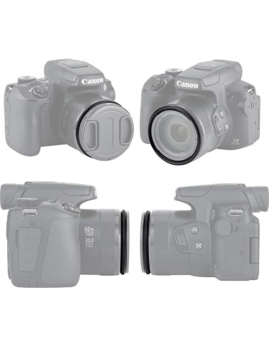 Anillo Adaptador de Filtro 58mm Jinjiacheng para Canon PowerShot