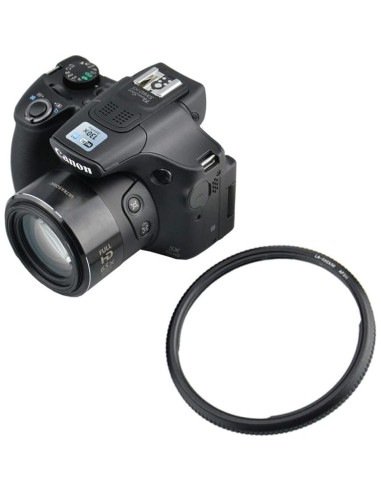 Anillo Adaptador de Filtro 58mm Jinjiacheng para Canon PowerShot
