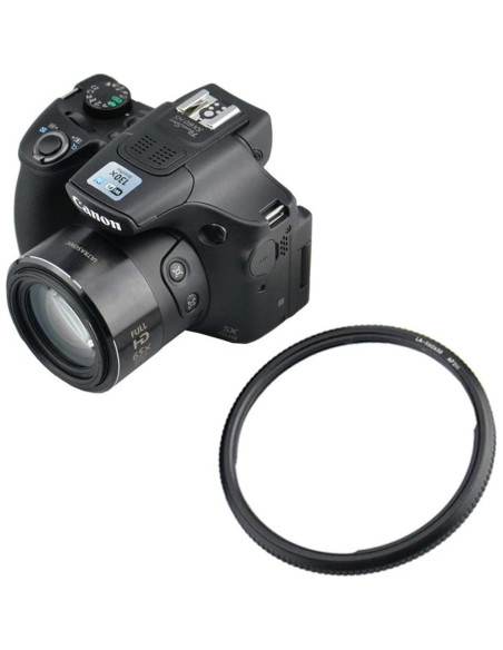 Anillo Adaptador de Filtro 58mm Jinjiacheng para Canon PowerShot