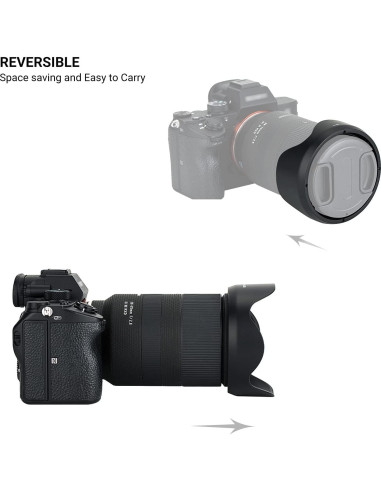 Parasoles Reversibles para Lentes Tamron 28-75mm y 17-70mm