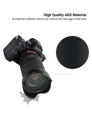 Parasoles Reversibles para Lentes Tamron 28-75mm y 17-70mm