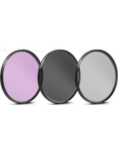 Juego de Filtros 62mm 7PC para Cámara Panasonic DMC-FZ1000 2