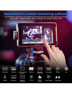 Monitor de Cámara VILTROX DC-550 Pro 5.5" 4K HDMI Táctil 2