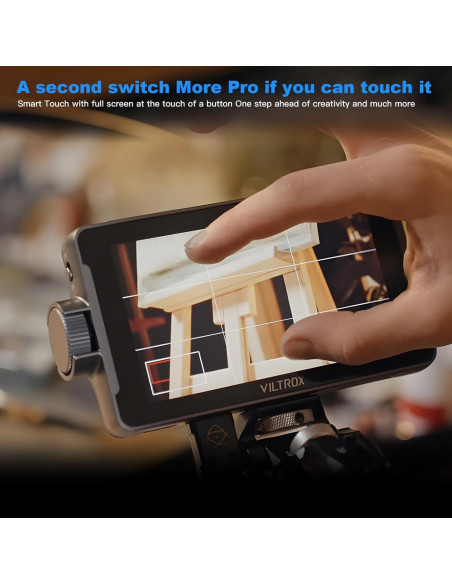 Monitor de Cámara VILTROX DC-550 Pro 5.5" 4K HDMI Táctil