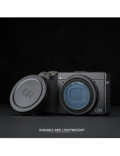 Tapa de Lente de Metal JJC para Ricoh GR IIIx y III 2