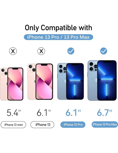 Protector de Lente de Cámara iVoler para iPhone 13 Pro Max/13