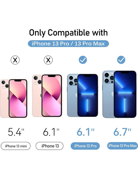 Protector de Lente de Cámara iVoler para iPhone 13 Pro Max/13