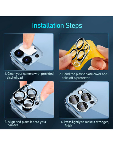 Protector de Lente de Cámara iVoler para iPhone 13 Pro Max/13