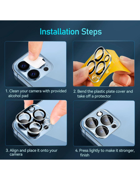 Protector de Lente de Cámara iVoler para iPhone 13 Pro Max/13