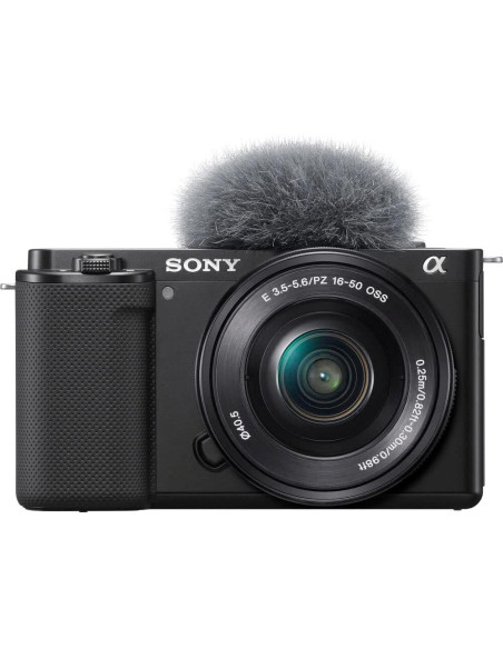 Cámara Sin Espejo Sony ZV-E10 16-50mm Negro + Accesorios Cámara Sin Espejo Sony ZV-E10 16-50mm Negro + Accesorios