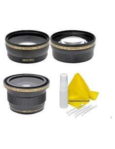 Juego de Accesorios de Lentes 58mm Xit para Cámaras DSLR