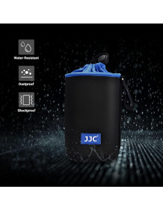 Funda de lente neopreno JJC NLP-28 para DSLR hasta 10x28 cm 2