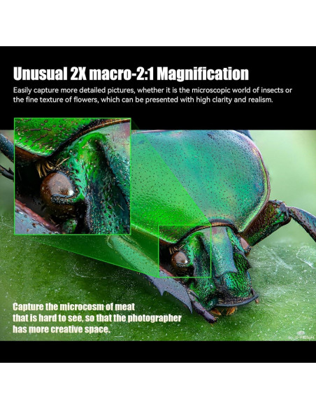 Lente de Cine Macro 2X 7artisans 120mm T2.9 para Sony E-Mount