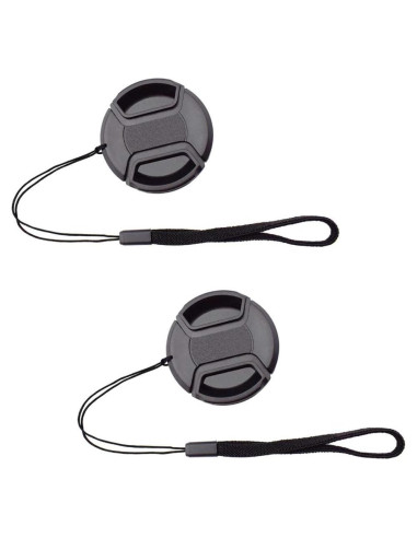 Tapa de Lente 46mm BTER - 2 Pcs Compatible Nikon Canon Sony