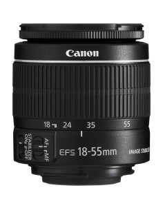 Lente Canon EF-S 18-55mm f/3.5-5.6 IS II para SLR 2