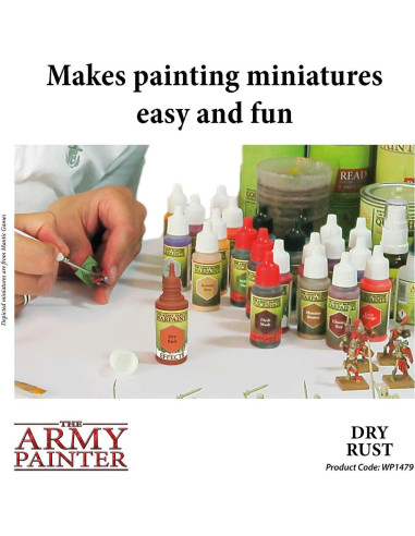 Pintura Acrílica No Tóxica El Pintor del Ejército Óxido Seco 18ml