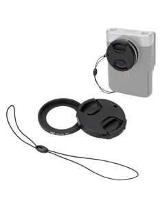 Adaptador de Filtro y Tapa de Lente 37mm para Canon V10