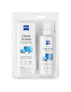 Kit de limpieza ZEISS para pantallas - 15 toallitas y spray