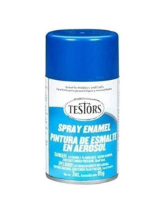 Spray Esmalte Testors 85g Azul Metálico Brillante