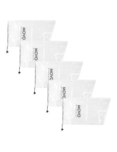 Cubiertas de Lluvia Movo RC1 para Cámara DSLR - Paquete de 5