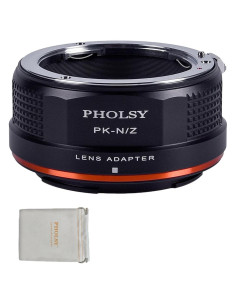 Adaptador de Lente PHOLSY PK a Nikon Z Enfoque Manual