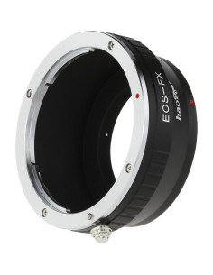 Adaptador de Lente Haoge Canon EOS EF EFS a Fujifilm X 2