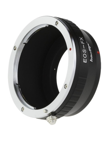 Adaptador de Lente Haoge Canon EOS EF EFS a Fujifilm X