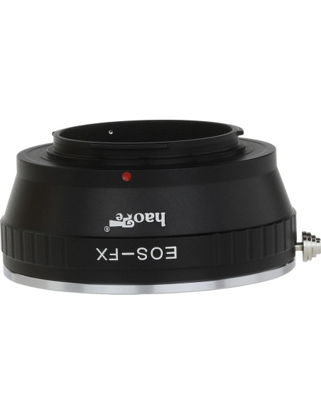 Adaptador de Lente Haoge Canon EOS EF EFS a Fujifilm X