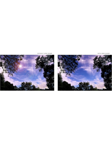 Parasol Digital Nc Diseño Pétalo 77mm para Panasonic LUMIX GH5