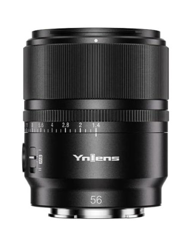 Lente YONGNUO YN56mm F1.4S DA DSM Autofocus para Sony E