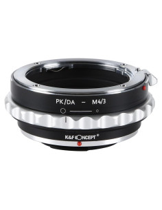 Adaptador de Montura K&F Concept Pentax PK a M4/3 Manual