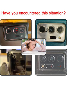 Juego de Reemplazo Lente Cámara Trasera Samsung Galaxy S22/S22+ 2