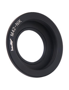 Adaptador de Lente Manual Haoge M42 a Nikon F 42mm